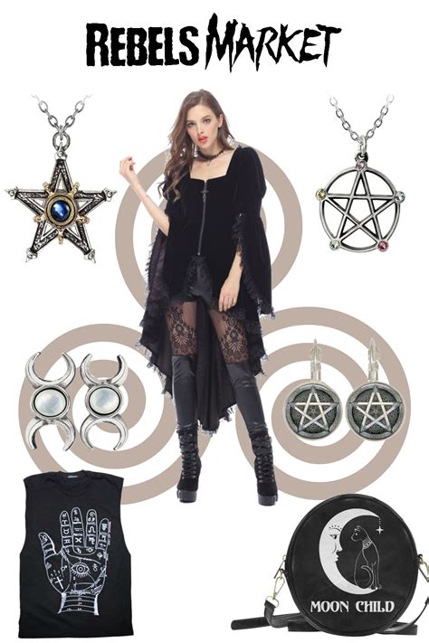 Traditionally-Influenced Wiccan Clothing for Women